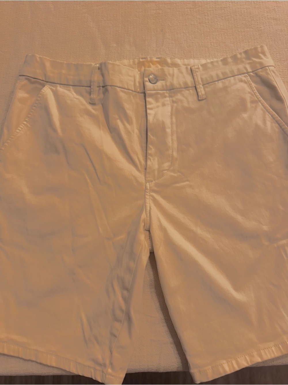 Joe's Jeans Men's Light Tan Flat Front Chino Shorts